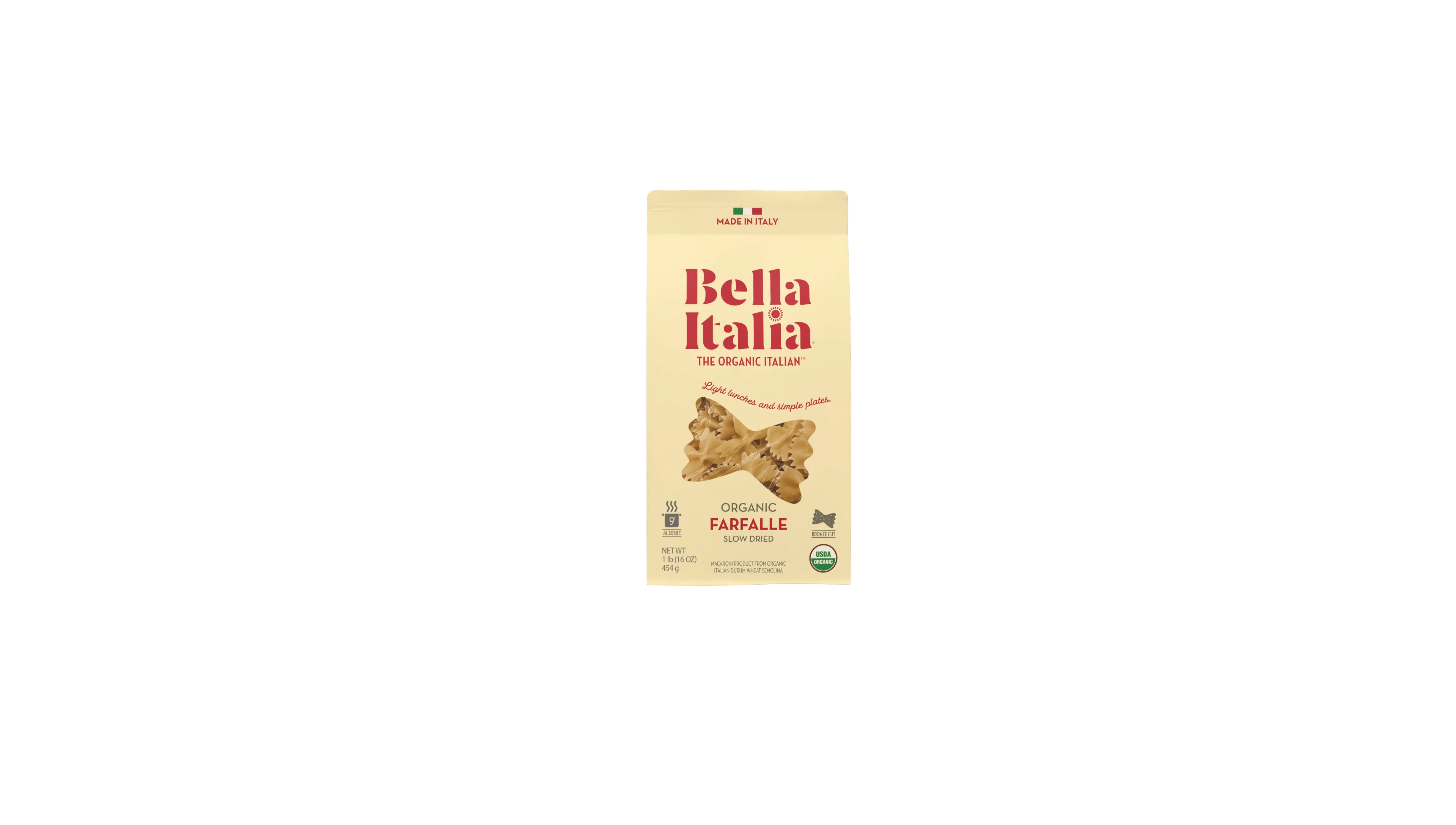 Bella Italia Organic Farfalle